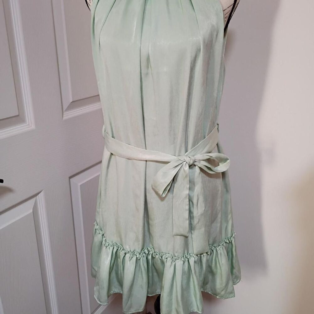 Shinestar Women's Green Dress